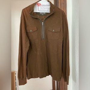 Converse quarter zip sweater